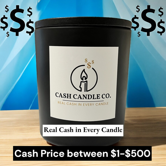 Cash Prize Candle – Win $1 to $500! - Volcano Scent