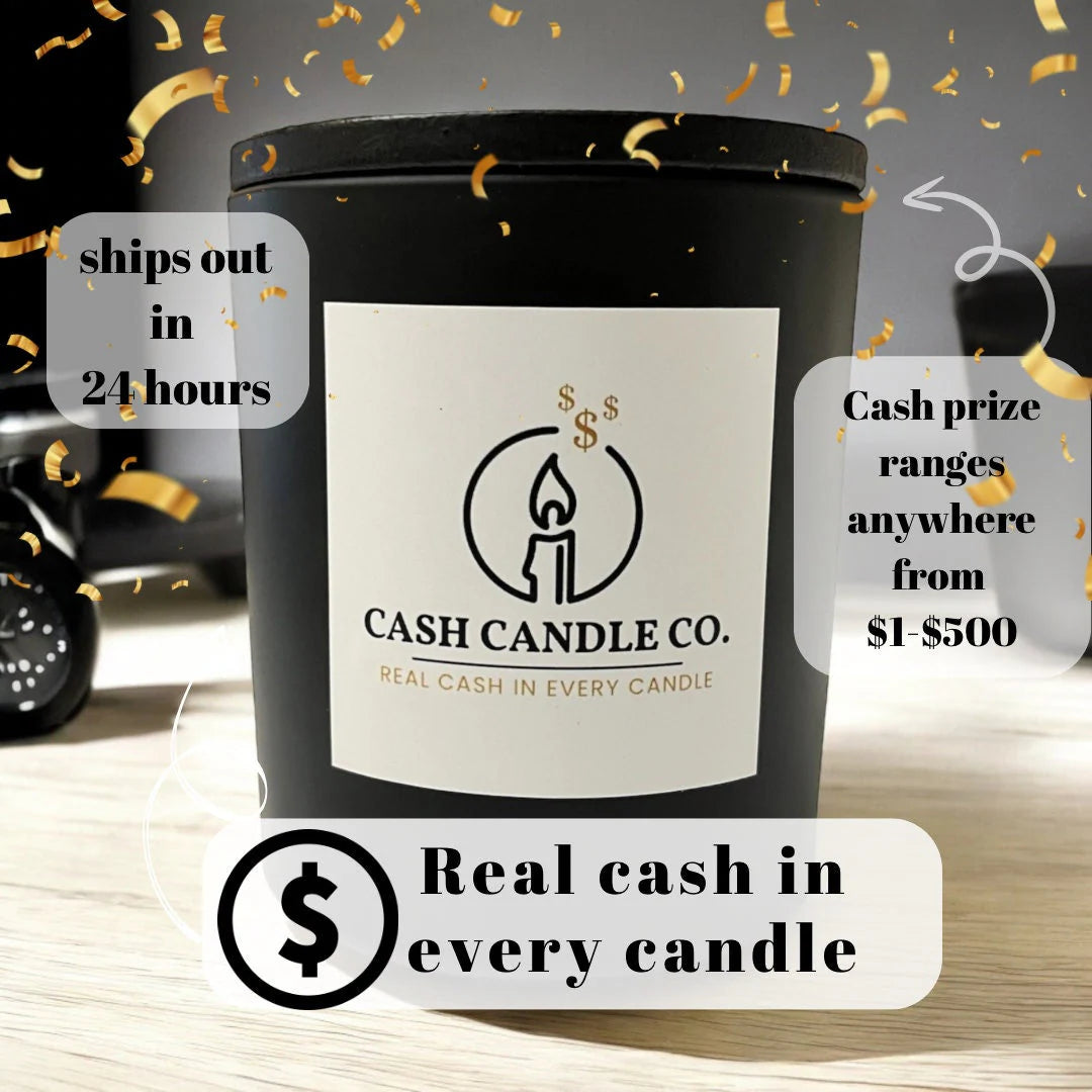 Cash Prize Candle – Win $1 to $500! - Midnight Lancom